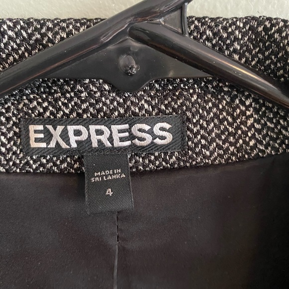 Like new tweed express blazer! - Picture 4 of 4